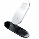 Двойное беспроводное зарядное устройство Baseus Simple BS-W508 для iPhone и AirPods Pro - фото 7