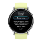 Спортивные часы Garmin Venu 4, 45 мм, силиконовый ремешок лимонного цвета - фото 4