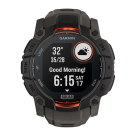 Спортивные часы Garmin Instinct 3, 50 мм, Solar, силиконовый ремешок угольного цвета - фото 16