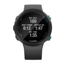Спортивные часы Garmin Swim 2, силиконовый ремешок сланцевого цвета