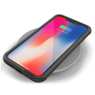 Защитный чехол с декоративной вставкой X-Doria Defense Lux Black Leather для iPhone XR - фото 5