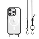 Гибридный чехол с ремешком и поддержкой MagSafe MAGEASY Roam M для iPhone 15 Pro