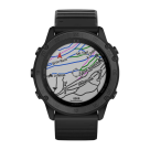 Спортивные часы Garmin tactix Delta Sapphire Edition, чёрный силиконовый ремешок - фото 3