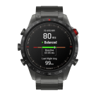 Спортивные часы Garmin MARQ Athlete (Gen 2) Performance Edition, гибридный блочный браслет, силиконовый ремешок цвета «красная плазма» - фото 9