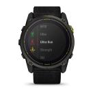 Умные спортивные часы Garmin Enduro 3, нейлоновый чёрный ремешок UltraFit - фото 12