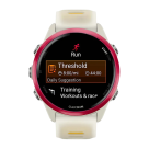 Спортивные часы Garmin Forerunner 570, 42 мм, силиконовый ремешок цвета «полупрозрачный костяной»/«манго» - фото 7