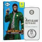 Антибликовое матовое защитное стекло с сеткой на динамик Blueo Anti-Glare Matte для iPhone 14 Pro и 15