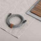 Кабель с оплёткой и ремешком Native Union Belt Cable Pro USB-C (USB 2.0) (2,4 м) - фото 4