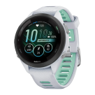 Спортивные часы Garmin Forerunner 265S, 42 мм, силиконовый ремешок цвета «Уайтстоун»/«южные тропики» - фото 2
