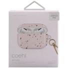 Гибридный чехол с карабином Uniq Coehl Terrazzo для AirPods Pro 1-го поколения - фото 2
