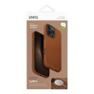 Кожаный чехол MagSafe Uniq Lyden для iPhone 16 Pro Max - фото 10