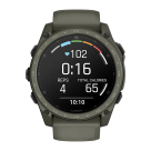 Спортивные часы Garmin tactix 8, 51 мм, AMOLED, Cerakote, оливковый силиконовый ремешок - фото 9
