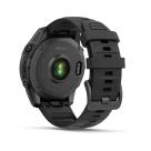 Умные спортивные часы Garmin fenix E, 47 мм, AMOLED, серая сталь, силиконовый ремешок чёрного цвета - фото 12