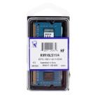 Оперативная память SODIMM Kingston ValueRAM DDR3 4 ГБ 1600 МГц (KVR16LS11/4)