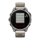 Спортивные часы Garmin fenix 8, 47 мм, AMOLED, титановый блочный браслет, силиконовый ремешок цвета чёрный/«серая галька» - фото 5
