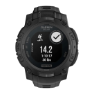 Спортивные часы Garmin Instinct 3, 45 мм, Solar, Tactical Edition, чёрный силиконовый ремешок