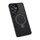 Прозрачный чехол MagSafe с подставкой Benks Mist для Samsung Galaxy S26 Ultra - фото 3