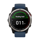Спортивные часы Garmin quatix 7 Sapphire Edition, 47 мм, силиконовый ремешок