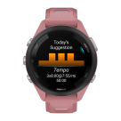 Спортивные часы Garmin Forerunner 265S, 42 мм, силиконовый ремешок цвета светло-розовый/«Уайтстоун» - фото 4