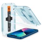 Защитное стекло с установочной формой Spigen EZ FIT GLAS.tR SLIM для iPhone 13 mini (комплект — 2 шт.)