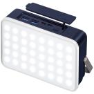 Аккумулятор со встроенным фонариком и подставкой Interstep PB24LED (24000 мА·ч, 660 лм, 18 Вт, USB-C PD, 2 USB-A QC 3.0)