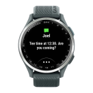 Спортивные часы Garmin Approach S44, сумеречный силиконовый ремешок - фото 10