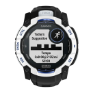 Спортивные часы Garmin Instinct 3, 50 мм, Solar, силиконовый ремешок цвета «чёрный/синий» - фото 13