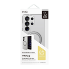 Прозрачный чехол MagSafe с подставкой Uniq Swivix для Samsung Galaxy S26 Ultra - фото 3