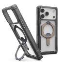 Защитный прозрачный чехол MagSafe с подставкой UAG Plasma XTE 360 для iPhone 17 Pro Max и 18 Pro Max - фото 21