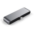 Многопортовый адаптер Satechi Mobile Pro с коннектором USB-C — (USB-C PD 3.0, USB-A 3.0, HMDI 4K 30 Гц, разъём 3,5 мм) - фото 6