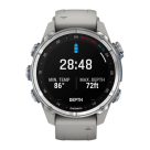 Спортивные часы Garmin Descent Mk3, 43 мм, силиконовый ремешок цвета «серый туман»