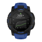 Спортивные часы Garmin Instinct 3, 45 мм, AMOLED, силиконовый ремешок цвета «синий/чёрный» - фото 5
