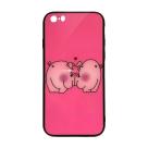 Чехол из TPU и стекла для iPhone 5/5S/SE "Мне повезет" - фото 3