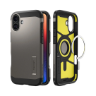 Гибридный чехол с поддержкой MagSafe Spigen Rugged Armor AI MagFit для iPhone 16 - фото 30