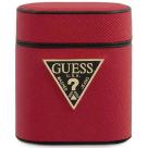 Чехол из экокожи CG Mobile GUESS Saffiano Script для AirPods 1-го и 2-го поколений - фото 4