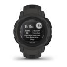 Спортивные часы Garmin Instinct 2S Solar, 40 мм, силиконовый ремешок графитового цвета - фото 7