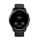 Спортивные часы Garmin Venu 2 Plus, 43 мм, чёрный силиконовый ремешок - фото 7
