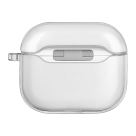 Термополиуретановый чехол с карабином Uniq Glase для AirPods 4 - фото 2