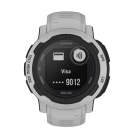 Спортивные часы Garmin Instinct 2 Solar, 45 мм, силиконовый ремешок туманно-серого цвета - фото 8
