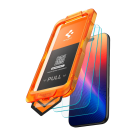 Глянцевое защитное стекло Spigen GLAS.tR AlignMaster S для iPhone 17 Pro (3 шт.) - фото 2