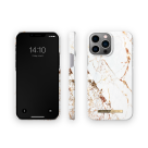 Пластиковый чехол IDEAL OF SWEDEN Printed Case Carrara Gold для iPhone 13 Pro Max - фото 2