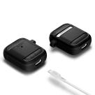 Термополиуретановый чехол с карабином Spigen Rugged Armor для AirPods 1-го и 2-го поколений - фото 10