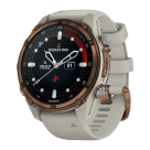 Спортивные часы Garmin Descent Mk3i, 43 мм, «французский серый» силиконовый ремешок - фото 2