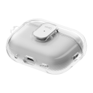 Прозрачный чехол с карабином и защёлкой Uniq Glase Pro для AirPods Pro 3 - фото 10
