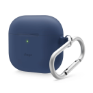 Силиконовый чехол с карабином elago Silicone Hang Case для AirPods 4 - фото 3