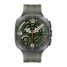 Умные часы Samsung Galaxy Watch Ultra2, 47 мм, серый титан, ремешок Marine оливкового цвета (2026) - фото 2
