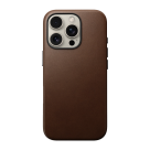 Кожаный чехол MagSafe Nomad Traditional Leather Case для iPhone 16 Pro - фото 6