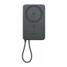 Внешний аккумулятор MagSafe со встроенным кабелем Ugreen MagFlow Air (Qi2) (10000 мА·ч) (PB570) - фото 2