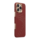 Чехол из арамидного волокна с поддержкой MagSafe PITAKA Snake Ridge Limited Edition Tactile Woven Case для iPhone 16 Pro - фото 6