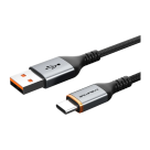 Кабель с оплёткой CABLETIME USB-A — USB-C (USB 2.0) (2 м)